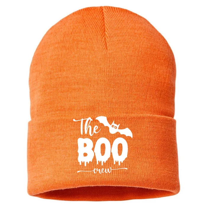 The Boo Crew Haloween Matching Sustainable Knit Beanie