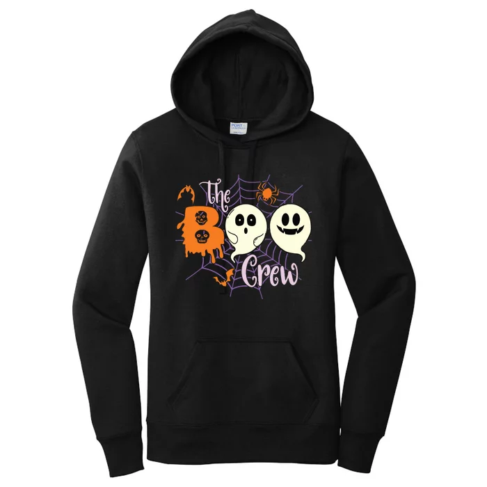 The Boo Crew Team Squad Halloween Family Matching Women's Pullover Hoodie