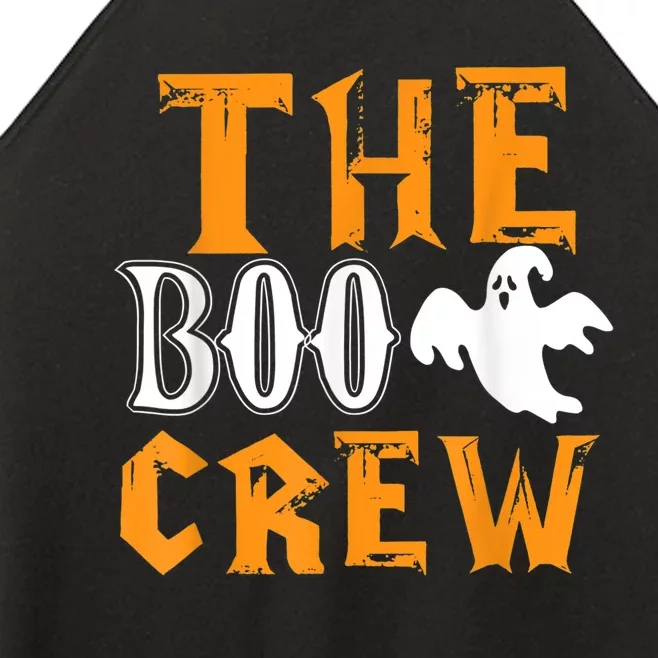 The Boo Crew Lazy Halloween Costume Funny Ghost Spirit Women’s Perfect Tri Rocker Tank