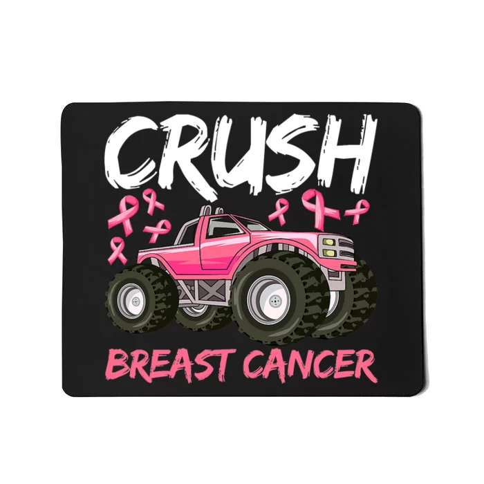 Truck Breast Cancer Awareness For Boys Mousepad