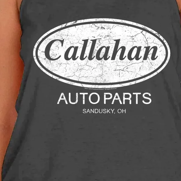 Tommy Boy Callahan Auto Women's Knotted Racerback Tank