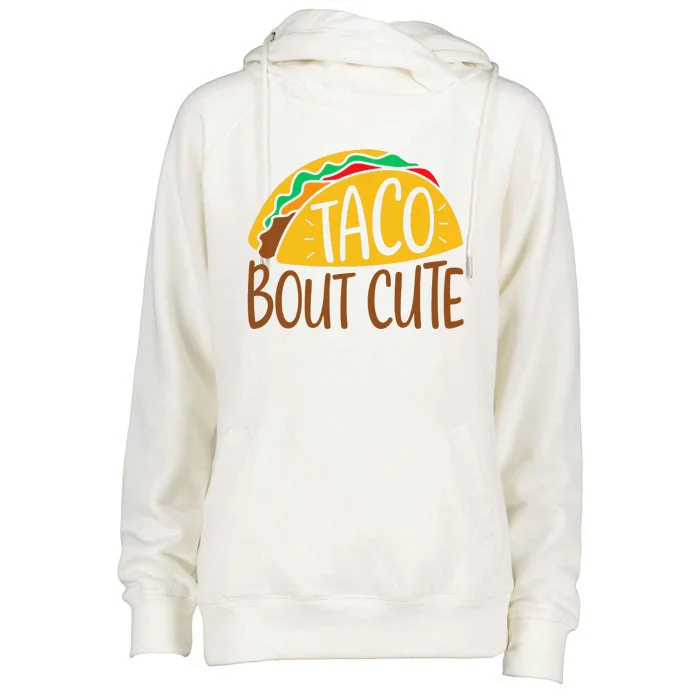 Taco Bout Cute Cinco De Mayo Fiesta Party Womens Funnel Neck Pullover Hood