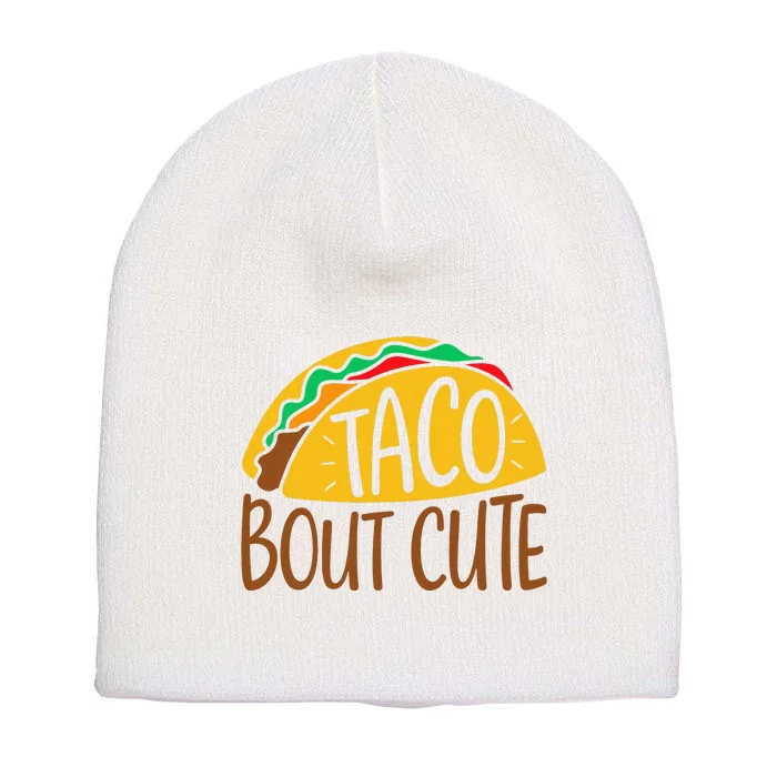 Taco Bout Cute Cinco De Mayo Fiesta Party Short Acrylic Beanie