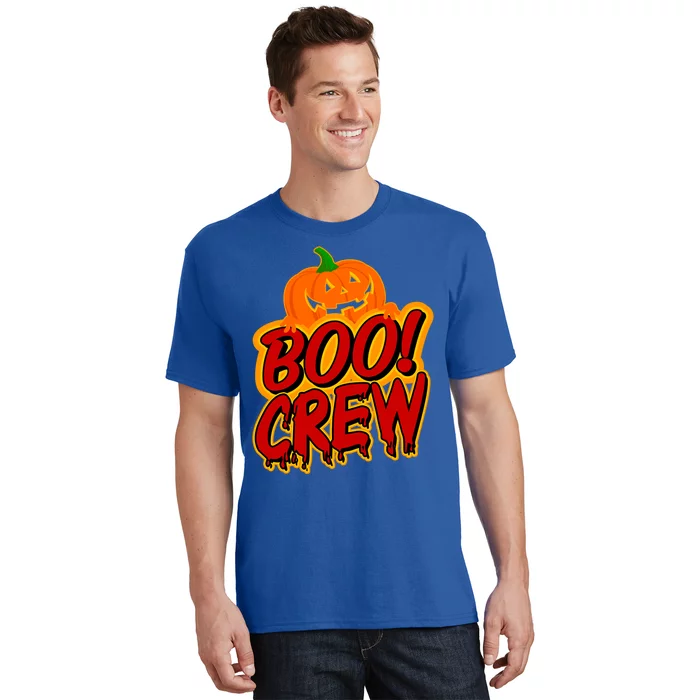 The Boo Crew Halloween Ghost Trick Treat Outfit Squad Team Gift T-Shirt