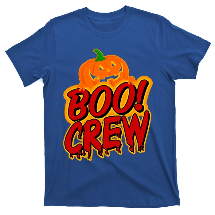 The Boo Crew Halloween Ghost Trick Treat Outfit Squad Team Gift T-Shirt