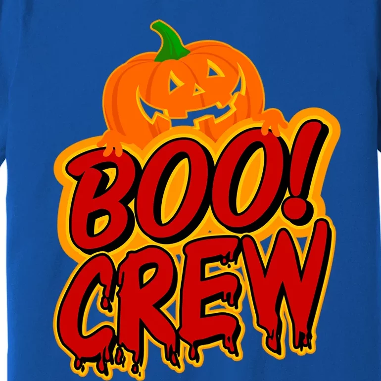 The Boo Crew Halloween Ghost Trick Treat Outfit Squad Team Gift Premium T-Shirt