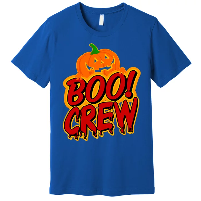 The Boo Crew Halloween Ghost Trick Treat Outfit Squad Team Gift Premium T-Shirt