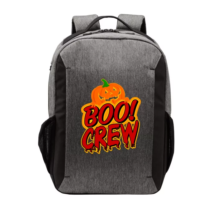 The Boo Crew Halloween Ghost Trick Treat Outfit Squad Team Gift Vector Backpack