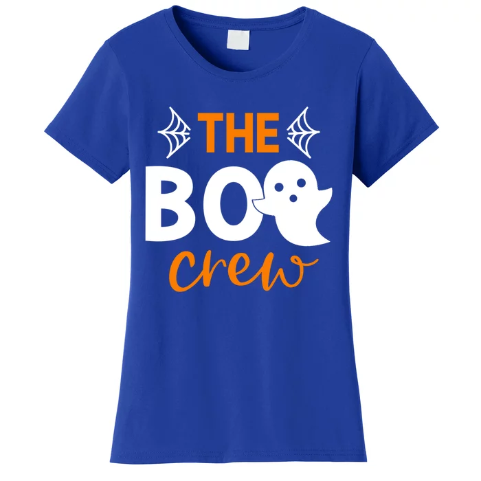 The Boo Crew Cool Gift Matching Halloween Family Gift Pajamas Gift Women's T-Shirt