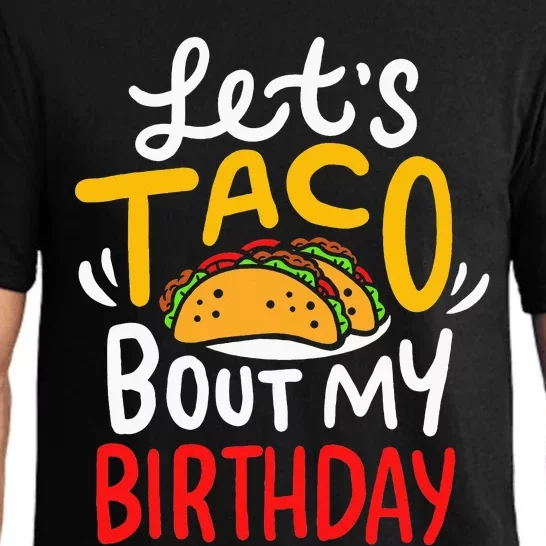 Taco Birthday Cinco De Mayo Gift Pajama Set