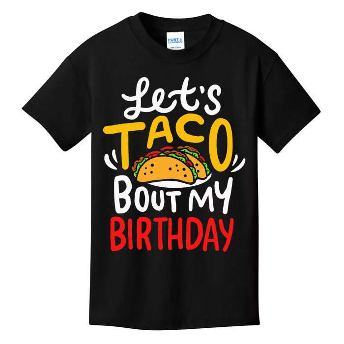 Taco Birthday Cinco De Mayo Gift Kids T-Shirt