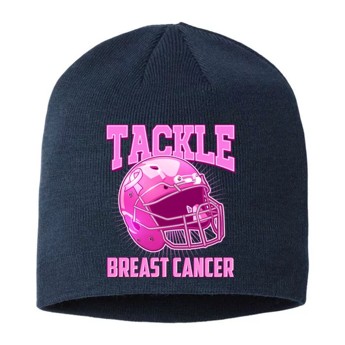 Tackle Breast Cancer Awareness Football Helmet 8 1/2in Sustainable Knit Beanie