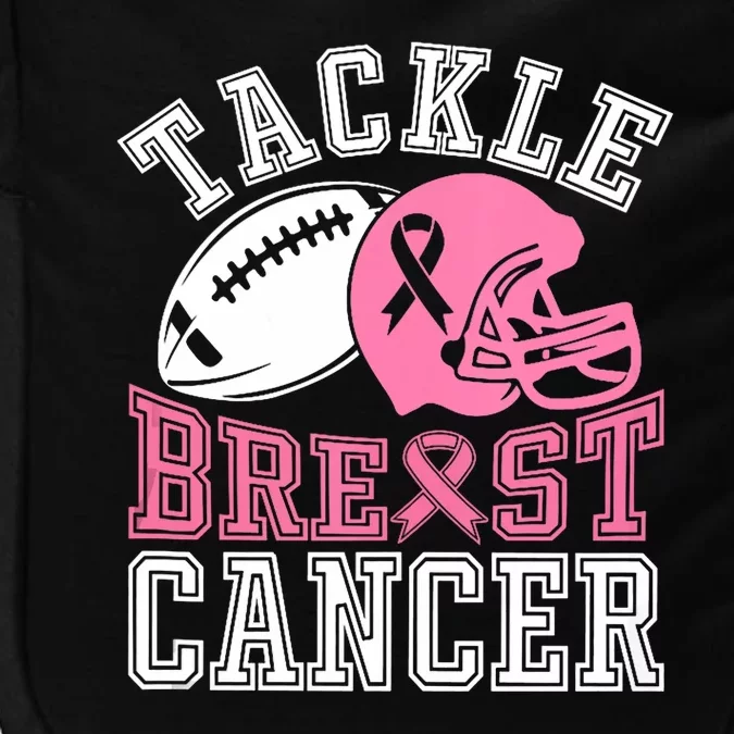 Tackle Breast Cancer Awareness Football Lover Impact Tech Backpack