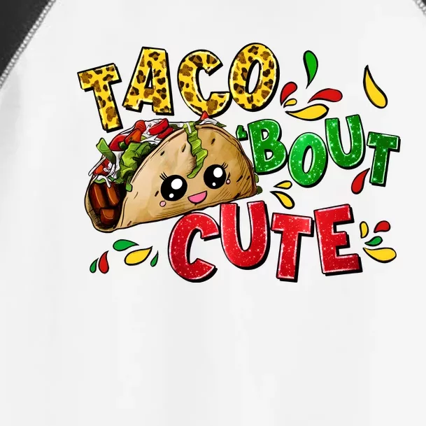 Taco Bout Cute Mexican Fiesta Party Toddler Fine Jersey T-Shirt