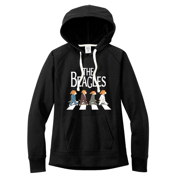 The Beagles Classic Beagle Dog For Beagle Lovers Women's Fleece Hoodie