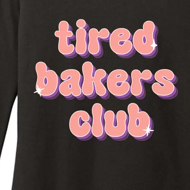 Tired Bakers Club Womens CVC Long Sleeve Shirt