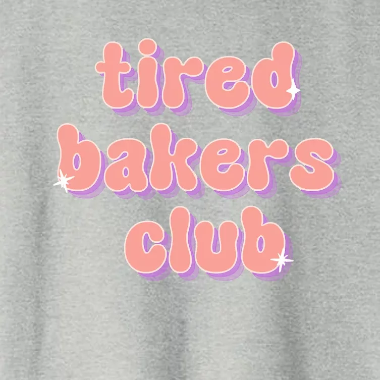 Tired Bakers Club Women's Crop Top Tee