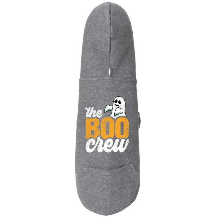 The Boo Crew Funny Ghost Family Matching Halloween Doggie 3-End Fleece Hoodie