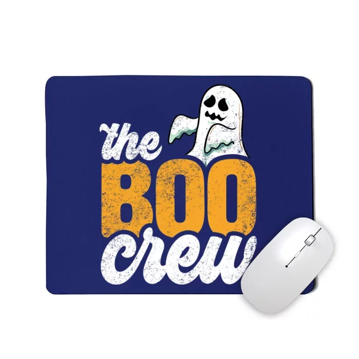 The Boo Crew Funny Ghost Family Matching Halloween Mousepad