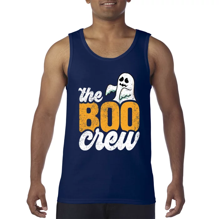 The Boo Crew Funny Ghost Family Matching Halloween Tank Top