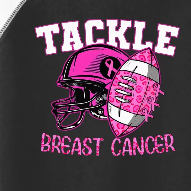 Tackle Breast Cancer Awareness American Football Toddler Fine Jersey T-Shirt