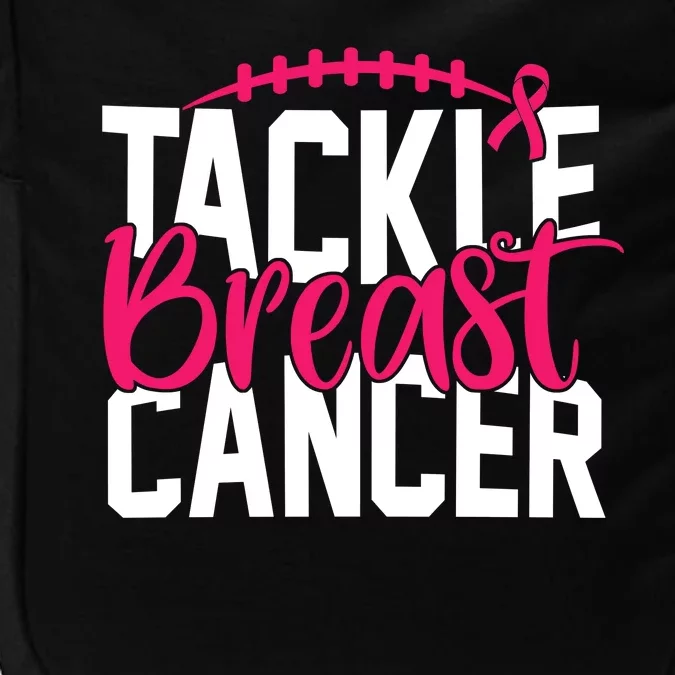 Tackle Breast Cancer Awareness Football Fan Impact Tech Backpack