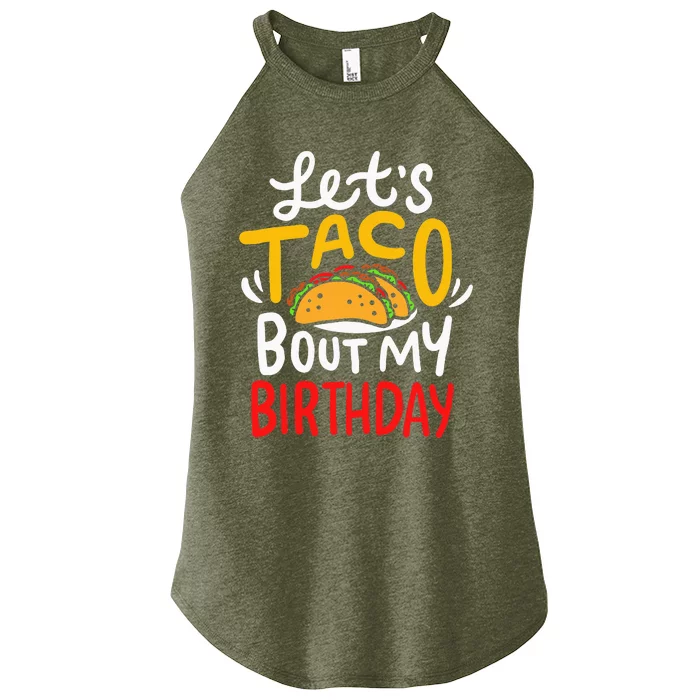 Taco Birthday Cinco De Mayo Gift Women’s Perfect Tri Rocker Tank