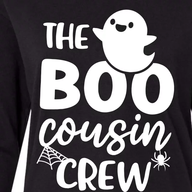 The Boo Cousin Crew Halloween Funny Family Womens Cotton Relaxed Long Sleeve T-Shirt