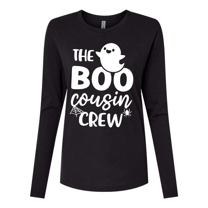 The Boo Cousin Crew Halloween Funny Family Womens Cotton Relaxed Long Sleeve T-Shirt