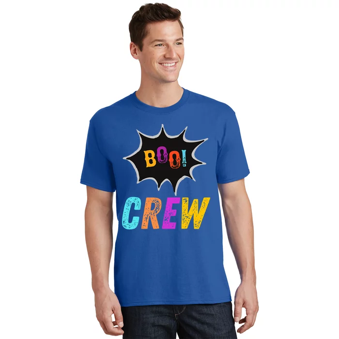 The Boo Crew Halloween Funny Friends Funny Gift T-Shirt