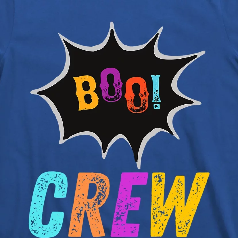 The Boo Crew Halloween Funny Friends Funny Gift T-Shirt