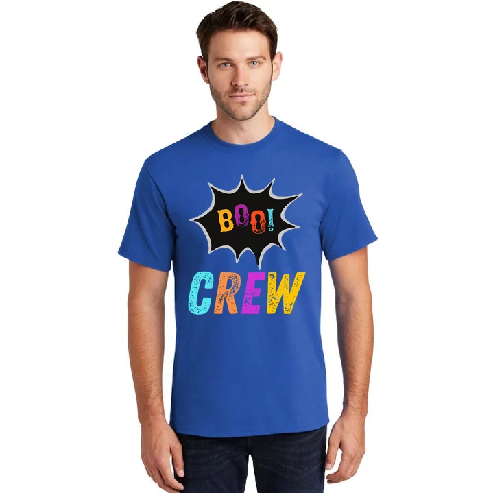 The Boo Crew Halloween Funny Friends Funny Gift Tall T-Shirt