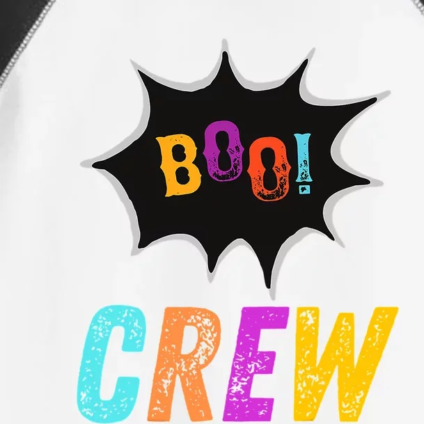 The Boo Crew Halloween Funny Friends Funny Gift Toddler Fine Jersey T-Shirt