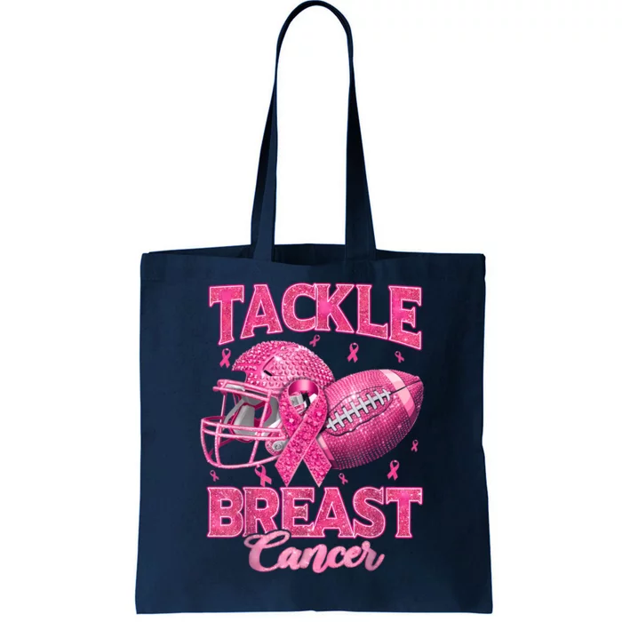 Tackle Breast Cancer Gift Tote Bag