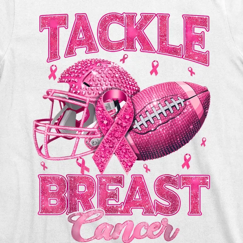 Tackle Breast Cancer Gift T-Shirt