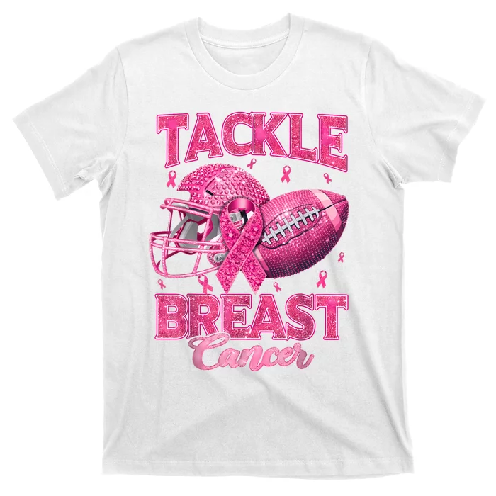 Tackle Breast Cancer Gift T-Shirt