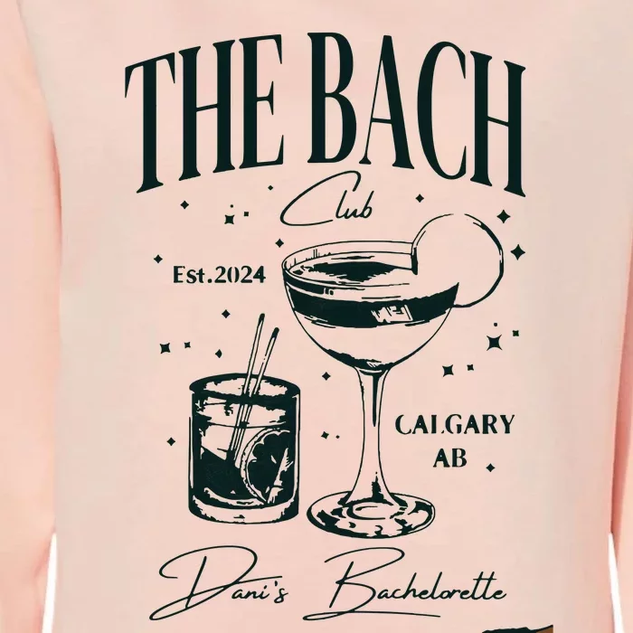 The Bach Club Bachelorette Party Womens California Wash Sweatshirt