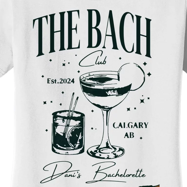 The Bach Club Bachelorette Party Women's T-Shirt