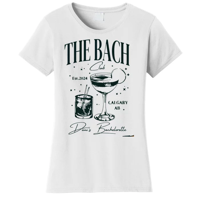 The Bach Club Bachelorette Party Women's T-Shirt