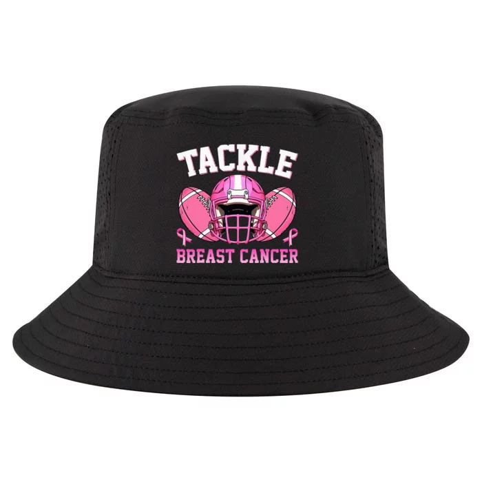 tackle breast cancer awareness pink ribbon wo Cool Comfort Performance Bucket Hat