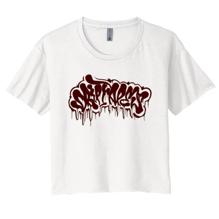 Tape B Cartunes X Driptapes Women's Crop Top Tee