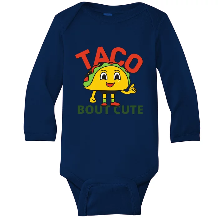 Taco Bout Cute Baby Long Sleeve Bodysuit