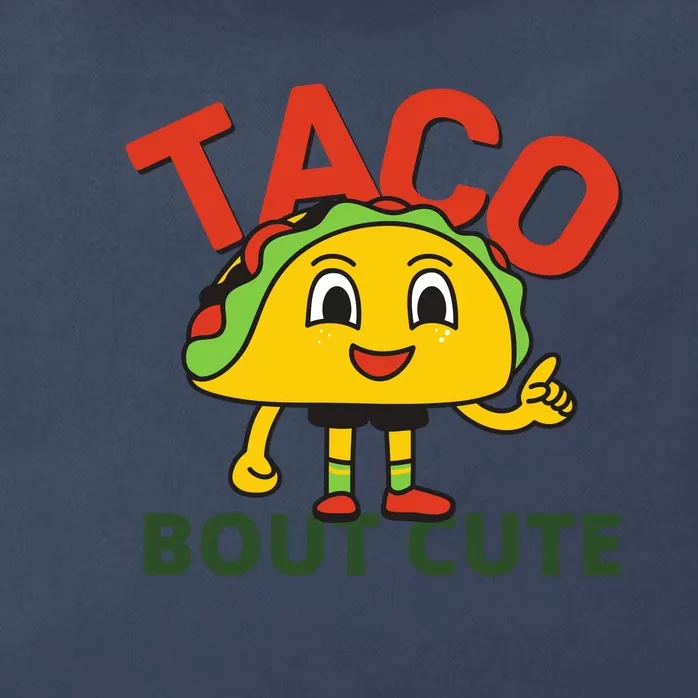 Taco Bout Cute Zip Tote Bag