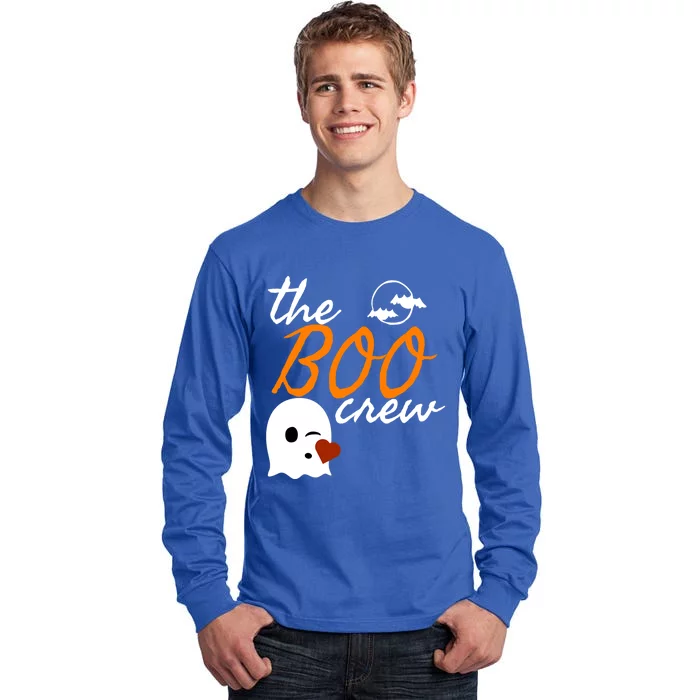 The Boo Crew Gift Matching Group Halloween Costume Idea Gift Tall Long Sleeve T-Shirt