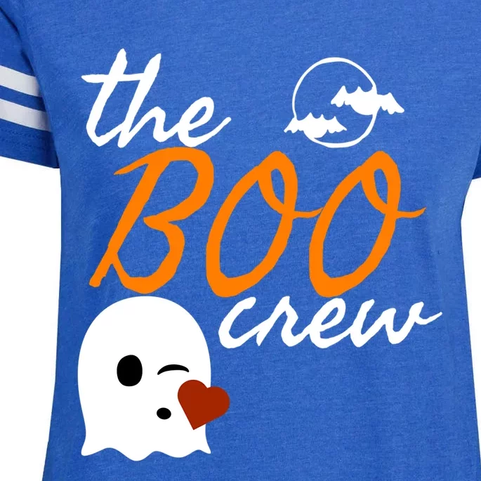 The Boo Crew Gift Matching Group Halloween Costume Idea Gift Enza Ladies Jersey Football T-Shirt