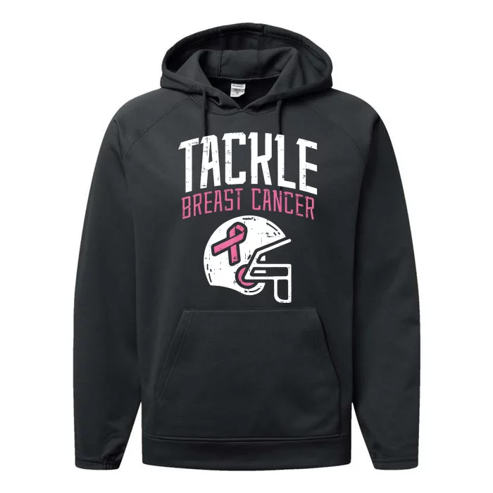 Tackle Breast Cancer Awareness Month Performance Fleece Hoodie