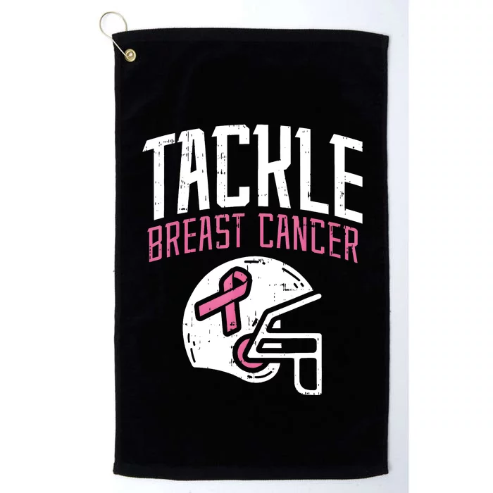 Tackle Breast Cancer Awareness Month Platinum Collection Golf Towel