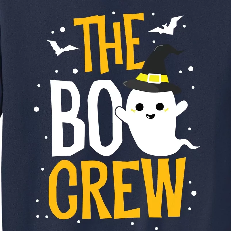 The Boo Crew Halloween Ghost Trick Treat Outfit Squad Team Sweatshirt