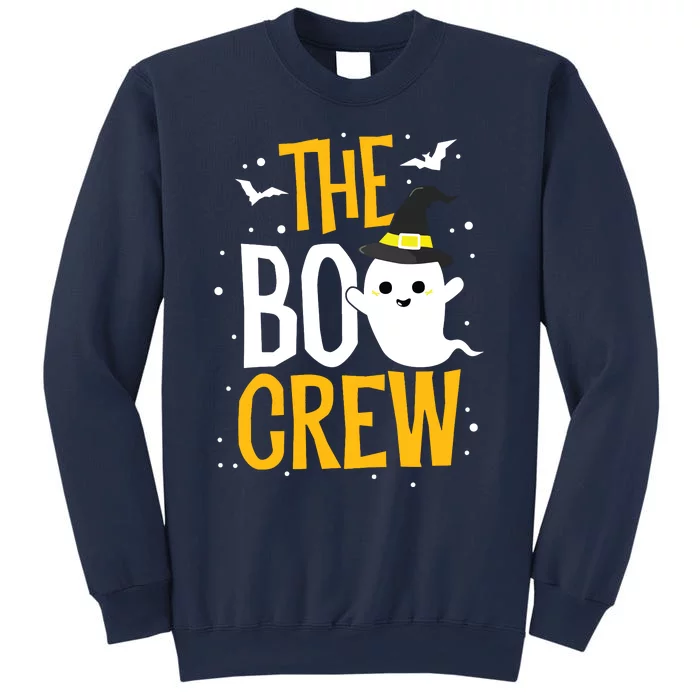 The Boo Crew Halloween Ghost Trick Treat Outfit Squad Team Sweatshirt