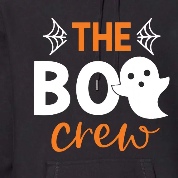 The Boo Crew Matching Halloween Family Pajamas Premium Hoodie